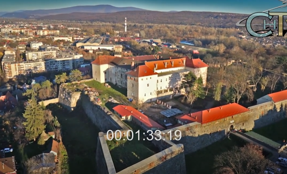 Аерозйомка Ужгорода. Відео